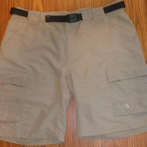 North Face Mens Cargo Short Beige Large 